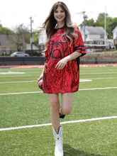 Load image into Gallery viewer, Bulldog Sequin Dress
