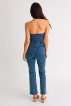 Load image into Gallery viewer, Denim Strapless One-piece
