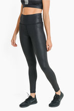 Load image into Gallery viewer, Black Foil Legging
