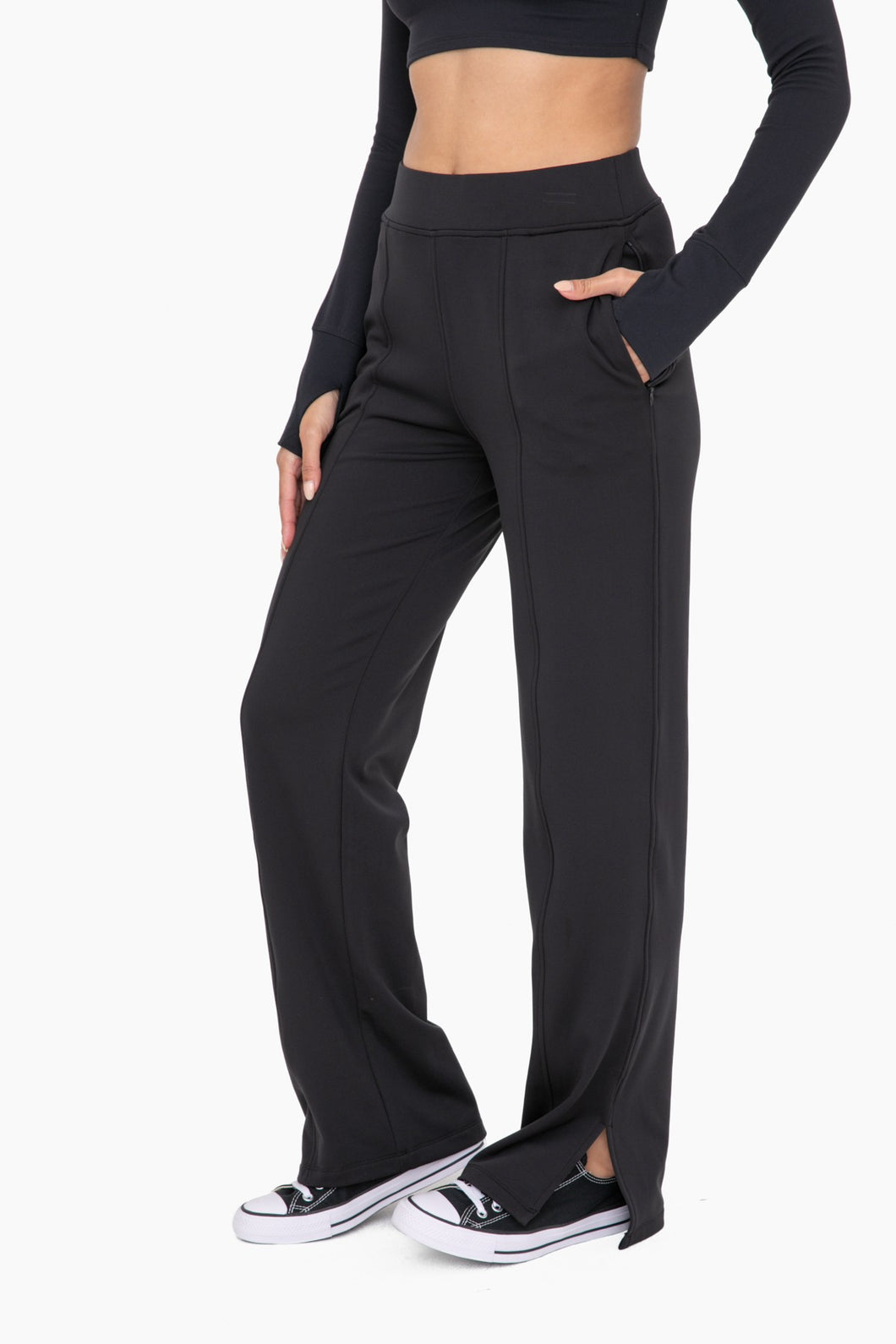 Marsi Micro Fleece Wide Leg Pant