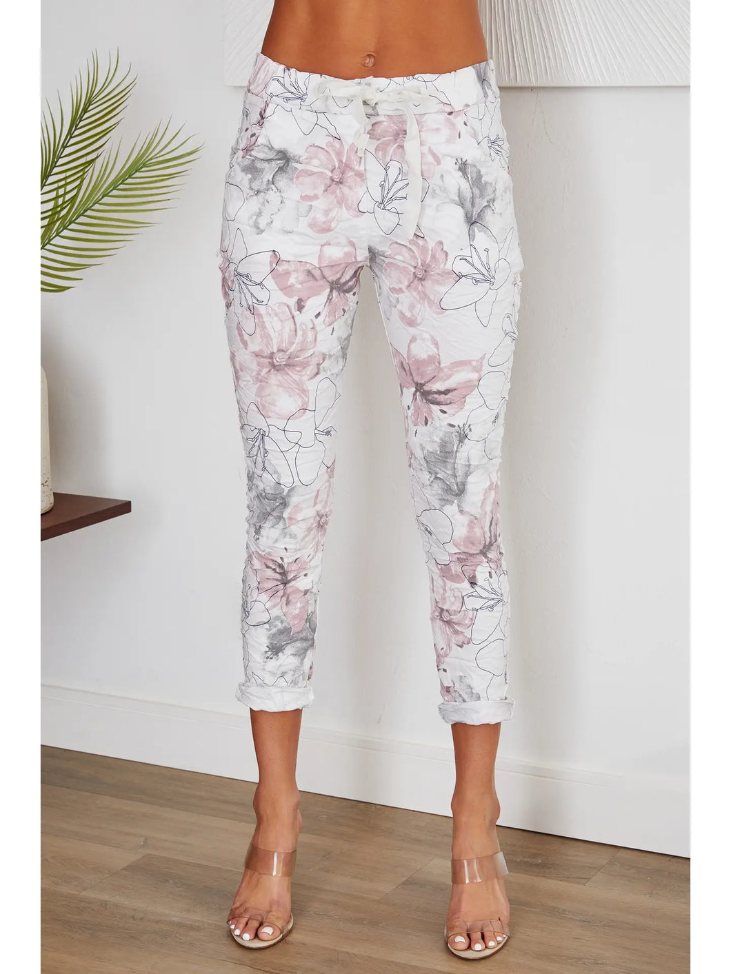 Palmina Floral Joggers