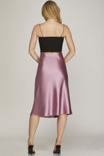 Load image into Gallery viewer, Satin Midi Skirt
