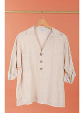 Load image into Gallery viewer, Cinzia Linen Tunic Top
