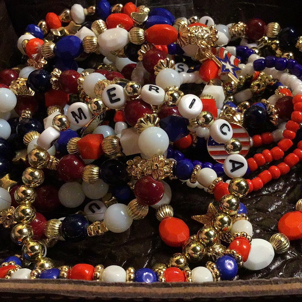 Large USA Bracelet