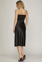 Load image into Gallery viewer, Satin Midi Skirt
