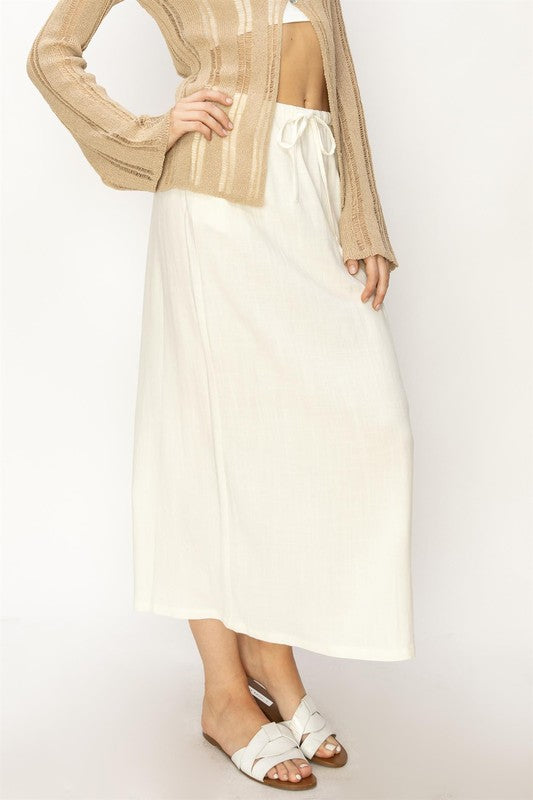 Gaia Linen Maxi Skirt