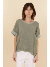 Load image into Gallery viewer, Vittoria Linen Tunic Top
