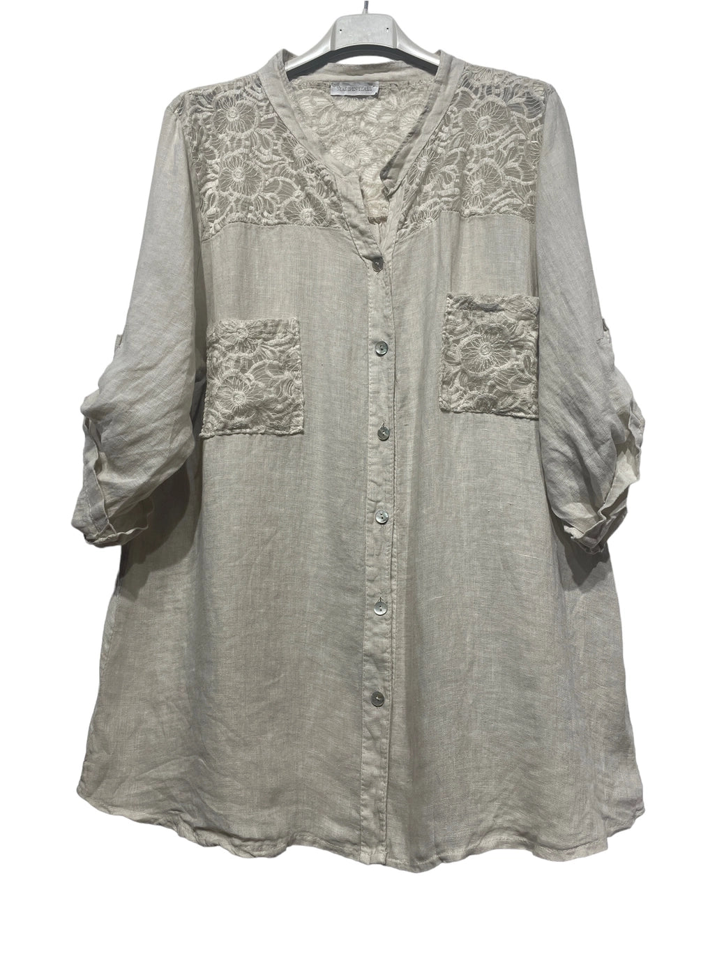 Contessa Lace Button up