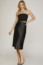 Load image into Gallery viewer, Satin Midi Skirt
