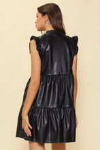 Load image into Gallery viewer, Vegan Leather Causo Dress
