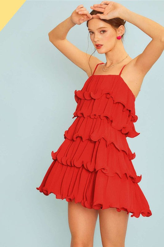 Kornelia Ruffled Mini