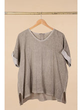 Load image into Gallery viewer, Vittoria Linen Tunic Top
