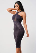 Load image into Gallery viewer, Cross Neck Bodycon Dress
