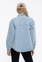 Load image into Gallery viewer, Denim Button Up Jacket
