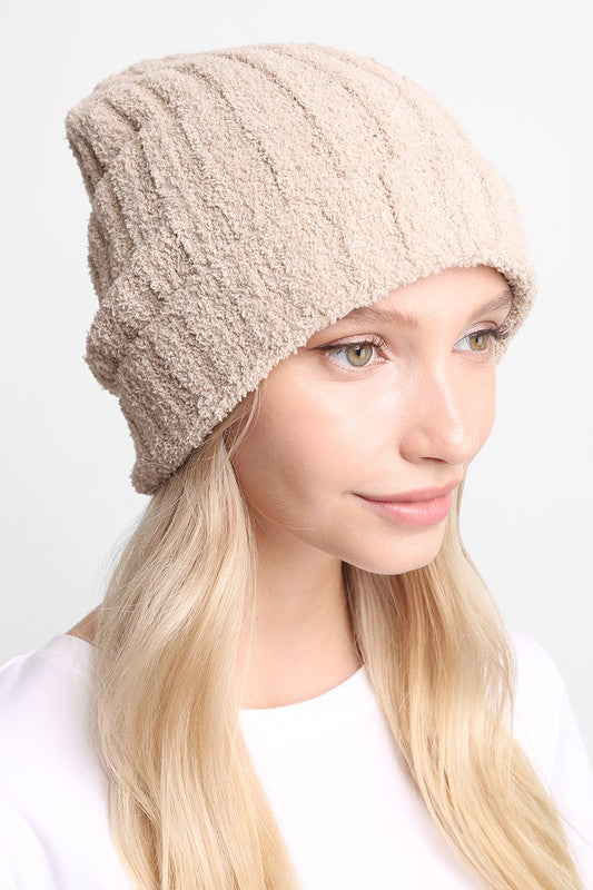 Ribbed Cuff Beanie