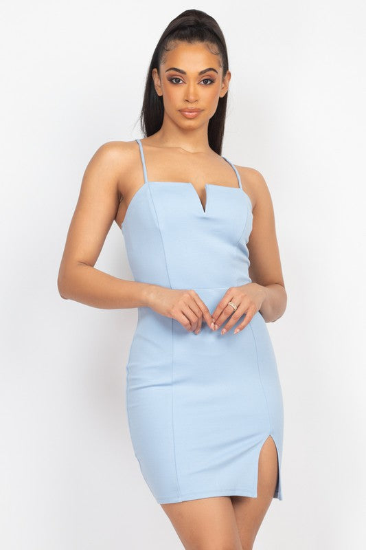 Holly Side Slit Dress