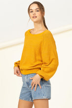 Load image into Gallery viewer, Hot Mustard Sweater
