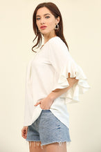 Load image into Gallery viewer, Ruffled Bell Sleeve Harmony Top
