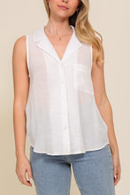 Load image into Gallery viewer, Linen Sleeveless
