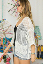 Load image into Gallery viewer, Fishnet Short Sleeve Cardigan
