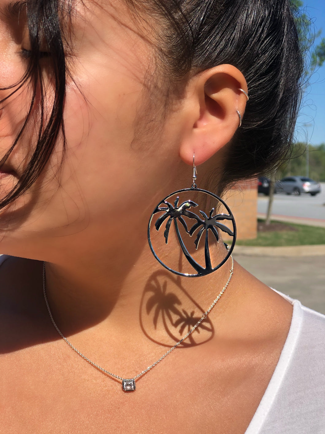 W&P Palm Earring